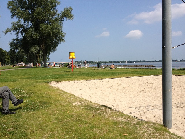 Vlak voor de Hollandse Brug Vlak voor de Hollandse Brug